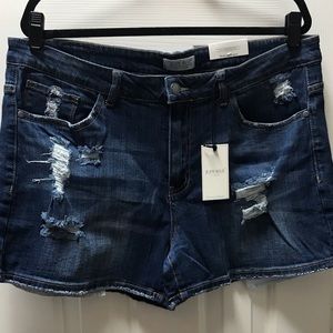 Judy Blue 3xl Denim Shorts new